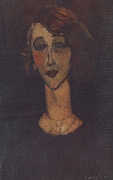 Amedeo Modigliani Renee la blonde (mk38) china oil painting image
